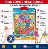Just Smarty Interactive Alphabet Wall Chart, 100 Words Edition