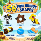 Durable cardboard pirate puzzle for ages 3-6