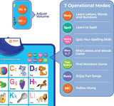 Just Smarty Interactive Alphabet Wall Chart, Blue