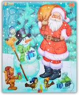 Just Smarty Santa Christmas Puzzle for Boys and Girls, 41 Pieces
