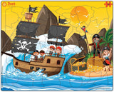 Just Smarty Pirates Puzzle for Boys and Girls, 56 Pieces