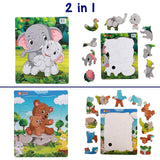 Just Smarty Preschool Jigsaw Puzzles Set of 2