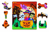 Just Smarty Halloween Puzzle for Kids, 20-Piece Halloween Jigsaw Puzzle