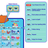 Just Smarty Baby Shark Interactive ABCs and 123s Learning Poster