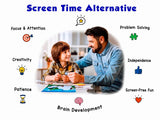 Just Smarty Train Puzzle for Boys and Girls, 31 Pieces