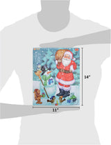 Just Smarty Santa Christmas Puzzle for Boys and Girls, 41 Pieces