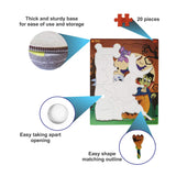 Just Smarty Halloween Puzzle for Boys and Girls, 20 Pieces