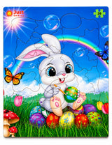 Just Smarty Easter bunny jigsaw puzzle for kids, 26 pieces