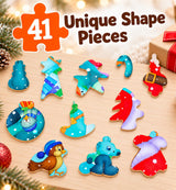Christmas jigsaw puzzle gift for boys and girls ages 3+
