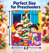 Christmas puzzle stocking stuffer for kids ages 1+