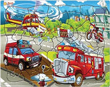 Just Smarty Fire Truck Puzzle for Boys and Girls, 52 Pieces