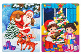 Just Smarty Christmas puzzles for toddlers, set of 2, 13 and 15 pieces