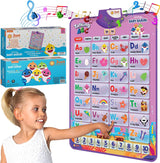 Just Smarty Interactive Alphabet Wall Chart, Pinkfong Baby Shark Pink