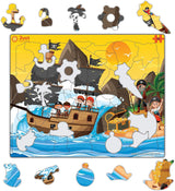 Just Smarty Pirates Puzzle for Boys and Girls, 56 Pieces