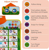 Just Smarty Interactive Alphabet Wall Chart, Green