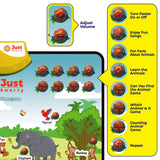 Explore the animal kingdom through touch-and-hear play