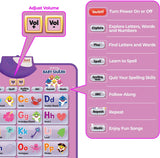 Just Smarty Interactive Alphabet Wall Chart, Pinkfong Baby Shark Pink