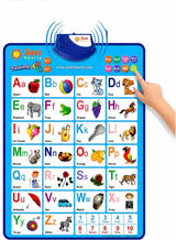 Just Smarty Interactive Alphabet Wall Chart, Blue