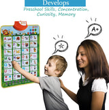 Just Smarty Interactive Alphabet Wall Chart, Green