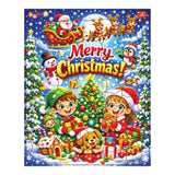 Just Smarty Merry Christmas jigsaw puzzle for kids, 46 pieces