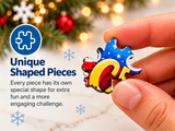 Kids Christmas puzzle builds problem-solving and motor skills