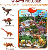 Dinosaurs Interactive Learning Poster | Just Smarty | Interactive Posters, Learning Tablets & Fun Puzzles