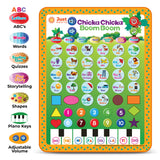 Just Smarty Chicka Chicka Boom Boom Interactive ABCs and 123s Learning Tablet