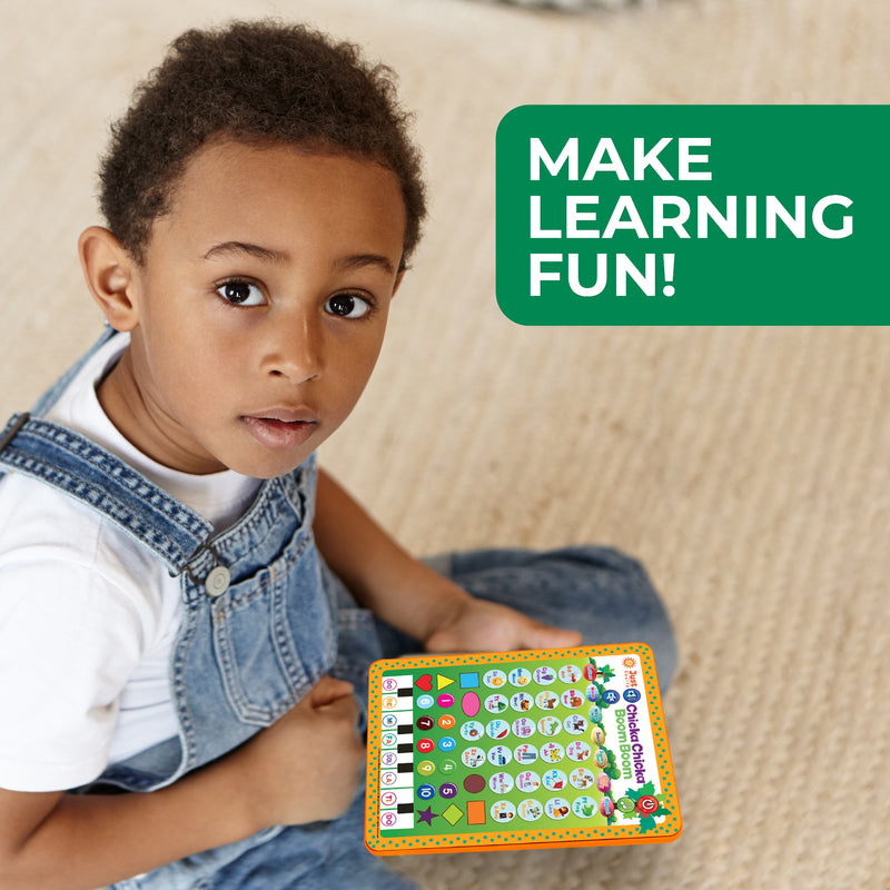 Just Smarty Chicka Chicka Boom Boom Interactive ABCs and 123s Learning Tablet